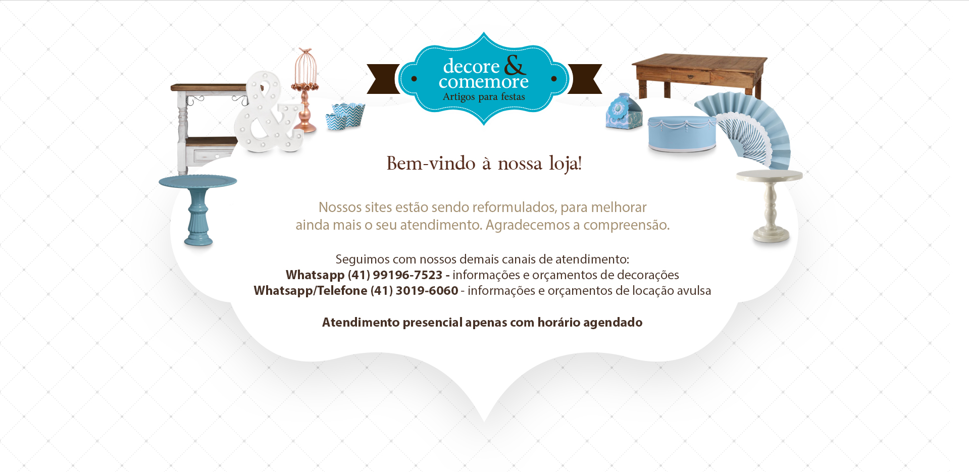 Decore & Comemore - Artigos para festas